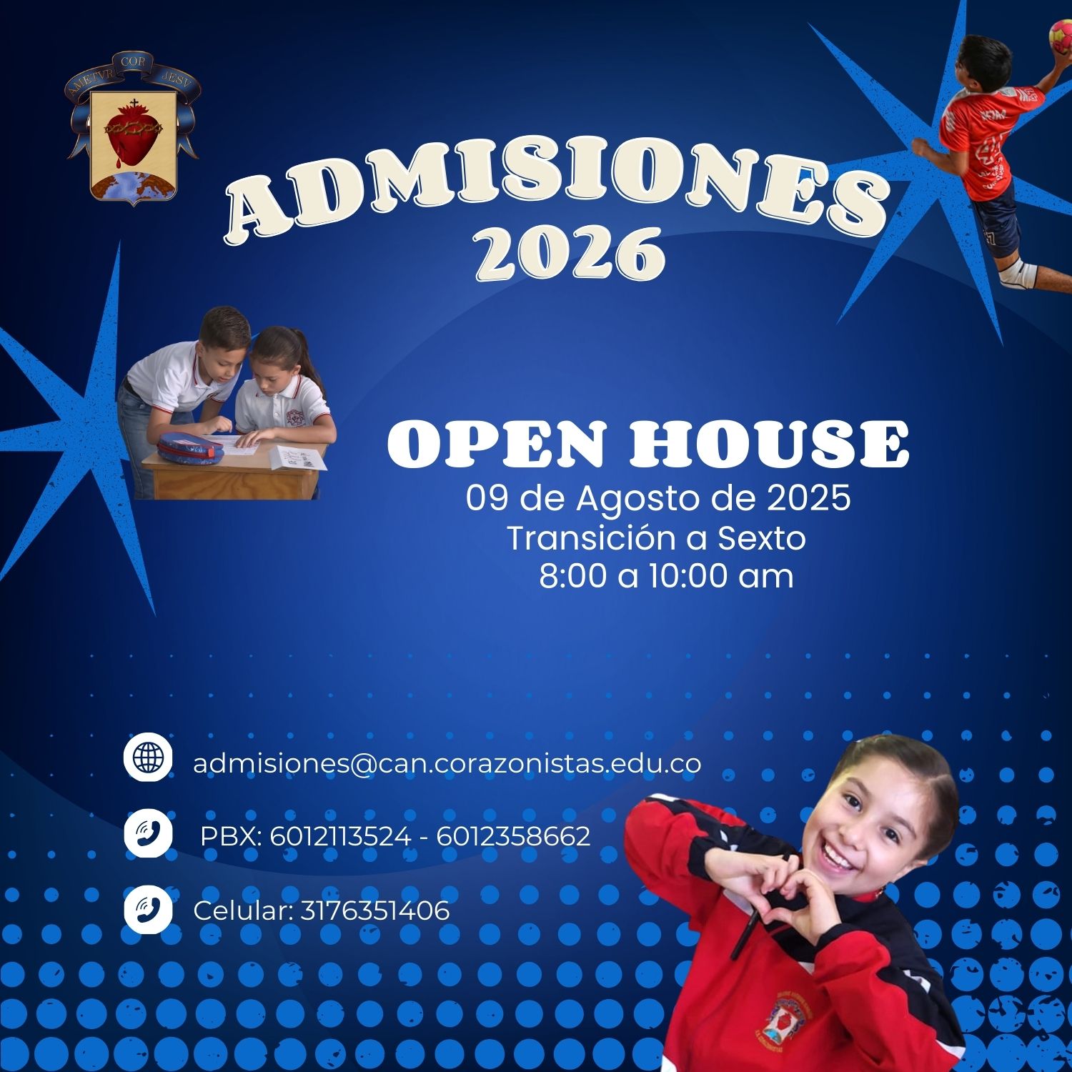 Post de instagram inscripciones academia baloncesto texturizado azul (500 x 500 px)